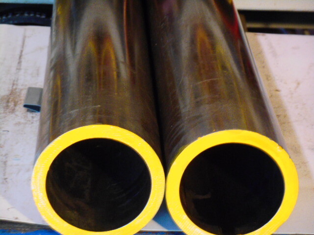 E0587  DOM ROUND STEEL TUBE  6.500 OD  X  5.500 ID  ( .500 WALL)   12"  LONG