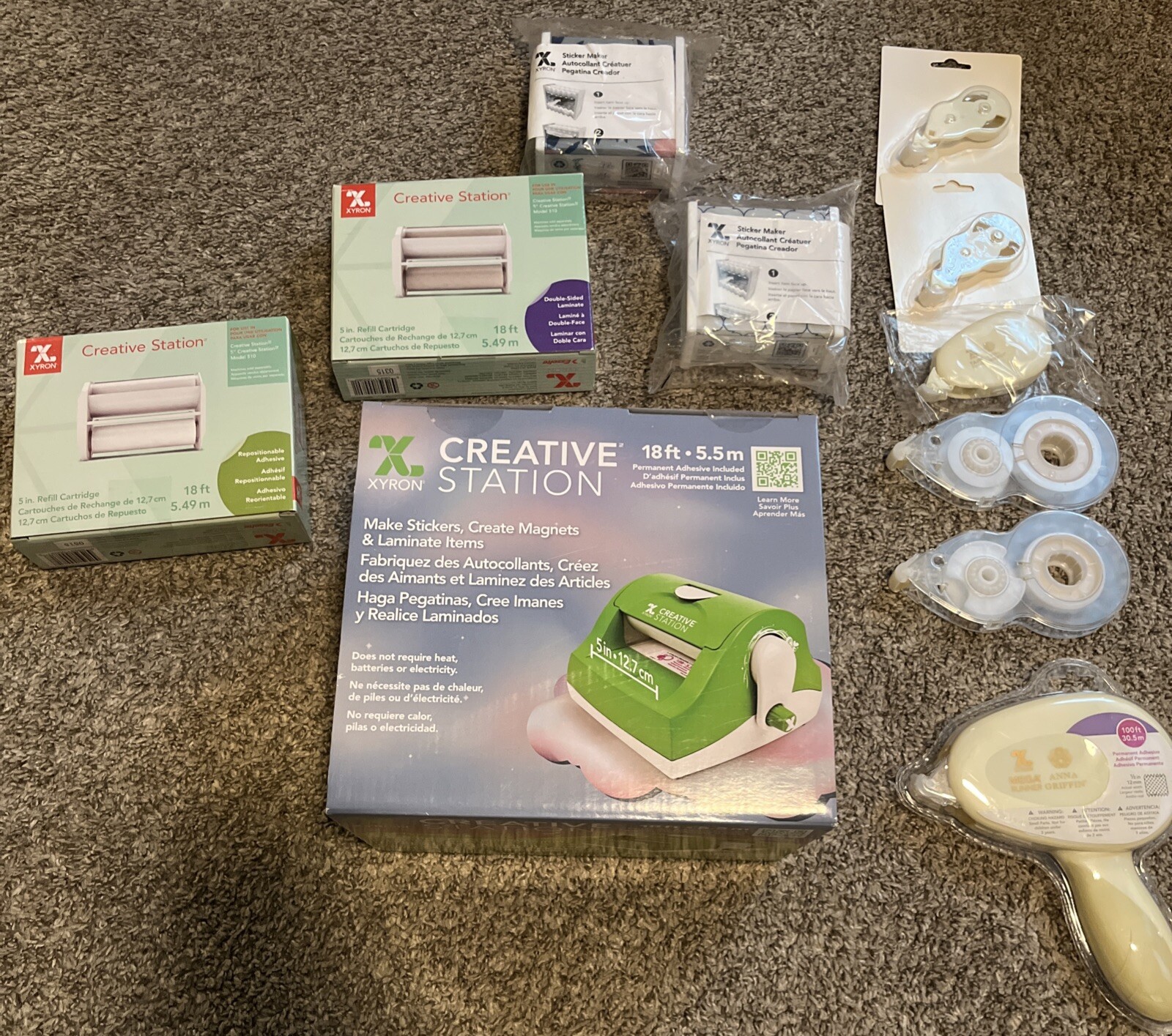 xyron creative station With Refills And Mega Runner Adhesive