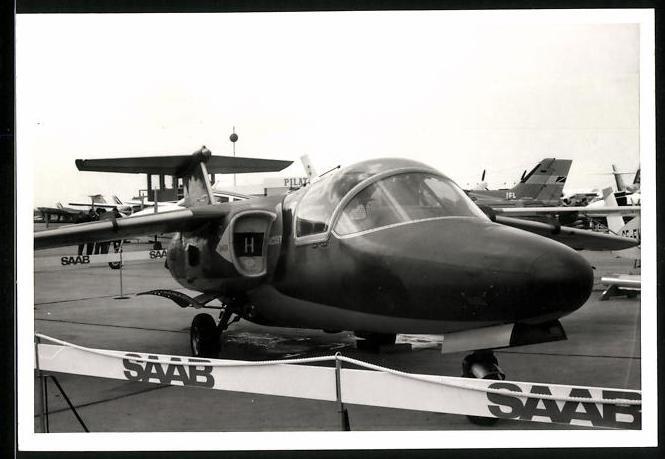 Photography Aircraft Saab, Jet Training Plane