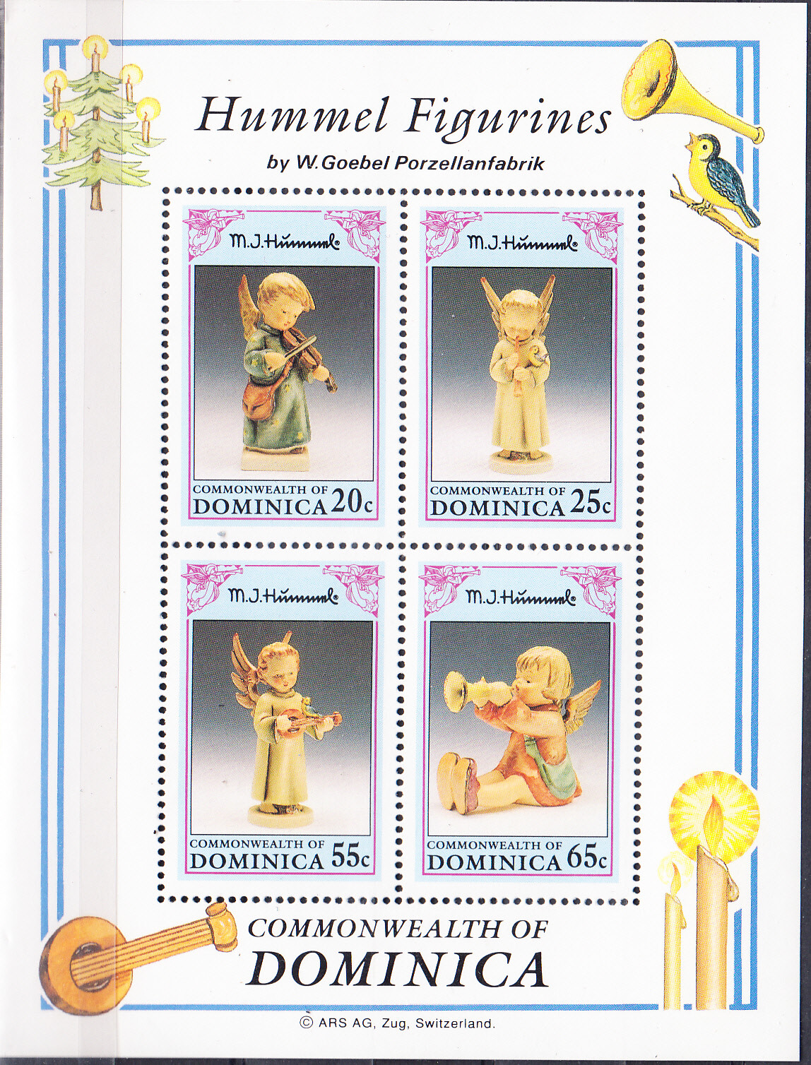W DOMINICA 1517a HUMMEL FIGURINES