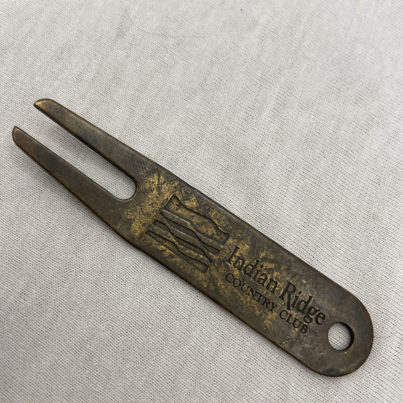 Indian Ridge Country Club Logo Golf Ball Mark Divot Repair Tool