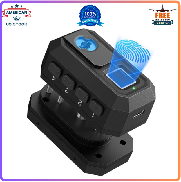 AINIRO Biometric Trigger Lock, Gun Trigger Lock for Rifles and Shotguns, Handgun