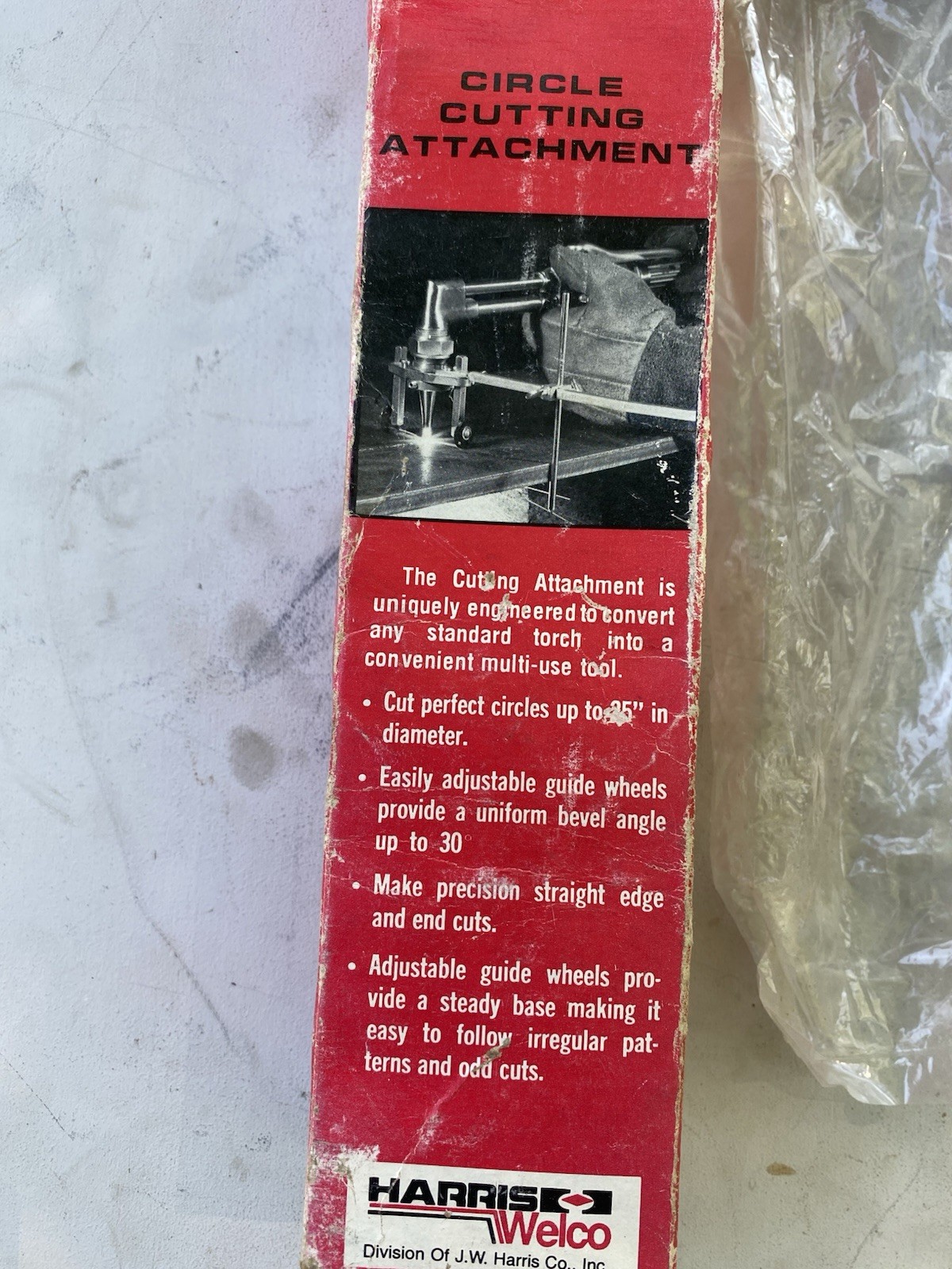 Harris 62-3 Cutting Torch w/ Circle Cutting Attachment