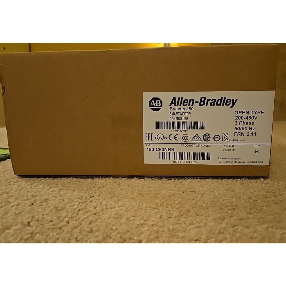Allen Bradley 150-C60NBR 150 SMC Smart Motor Controller AB US Free Tax