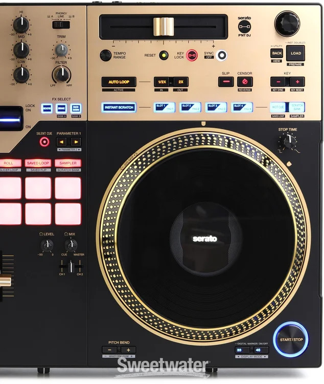 Pioneer DJ DDJ-REV7 2-deck Serato DJ Controller - Limited-edition Gold
