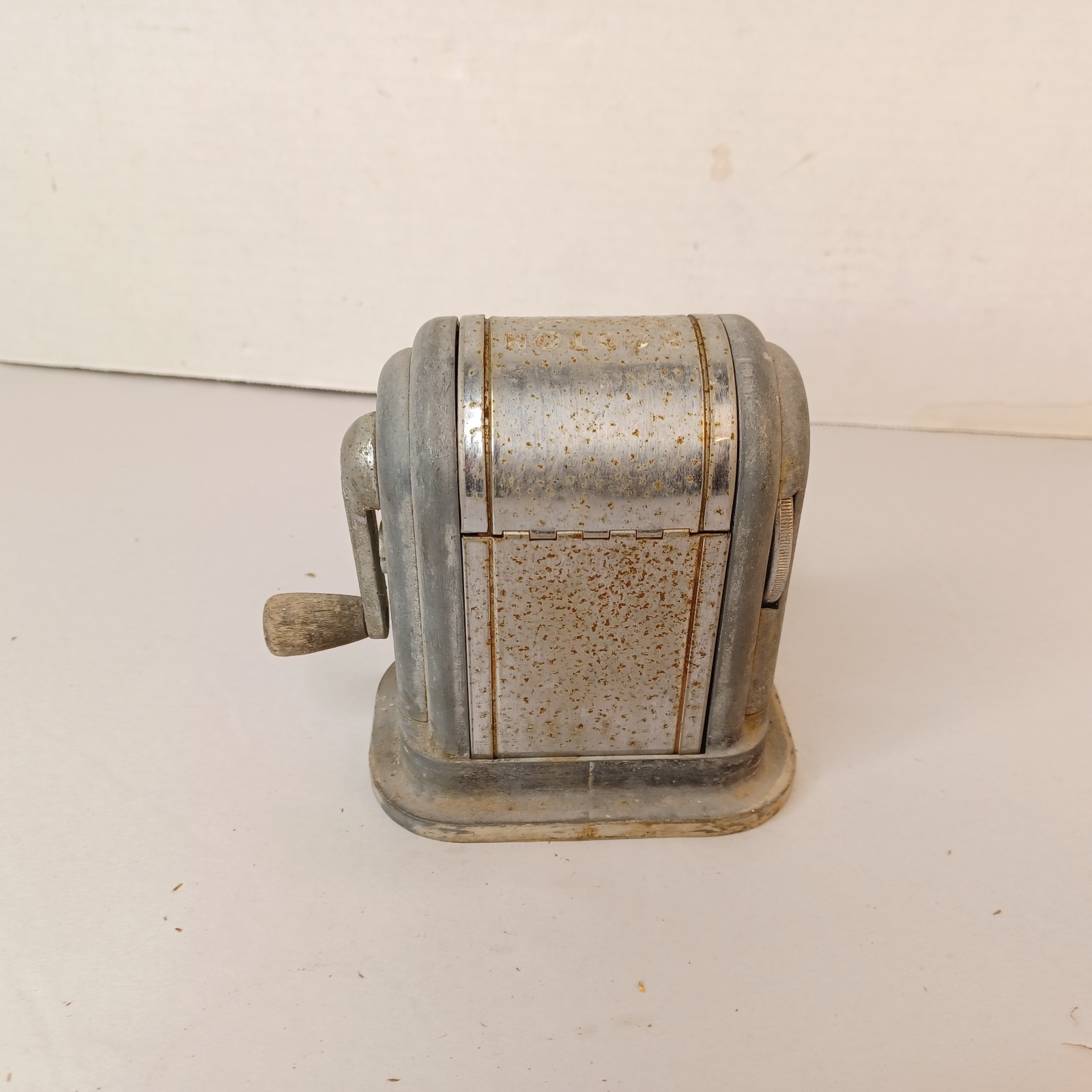 Vintage Boston Ranger Pencil Sharpener 6 Hole Adjustable Point Selector