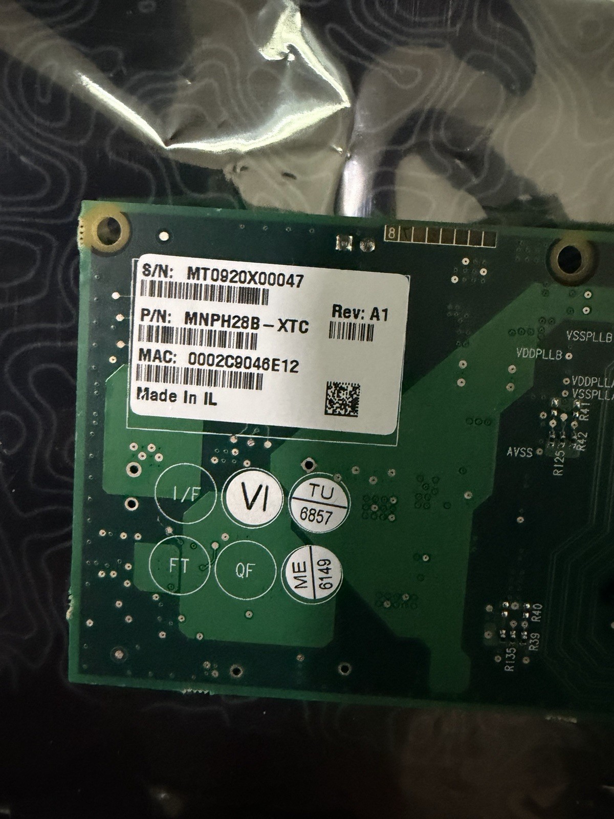 Mixed lot of HBA and network cards, Mellanox 56GbE/10GB, HP 8GB HBA