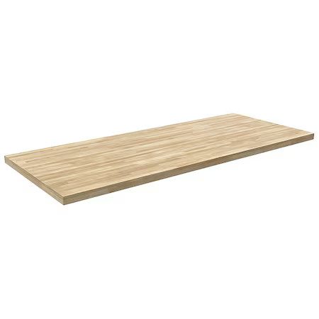 Tennsco 800Xe8 Workbench Top, Butcher Block, 72X30, Radius