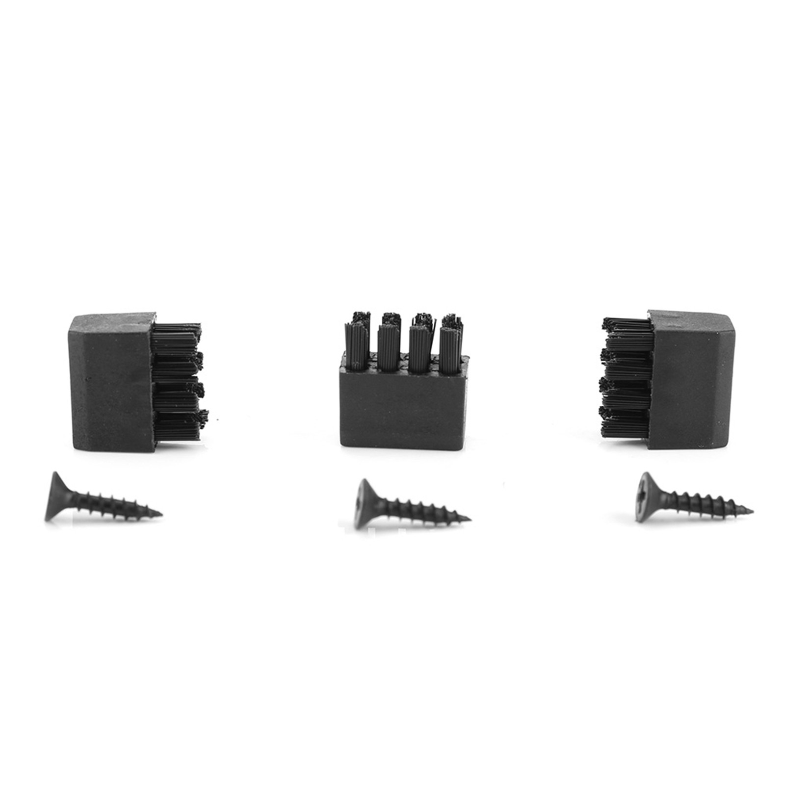 3pcs Rest Replacement Brushes With Screws For Archery Bow