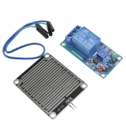 12V Raindrops Controller Module Rain sensor module Foliar Moisture M35