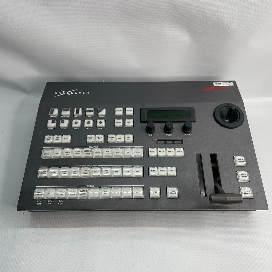 Ross 4801AR-220 Crossover 12 Panel Video Production Unit No Adapter BC752