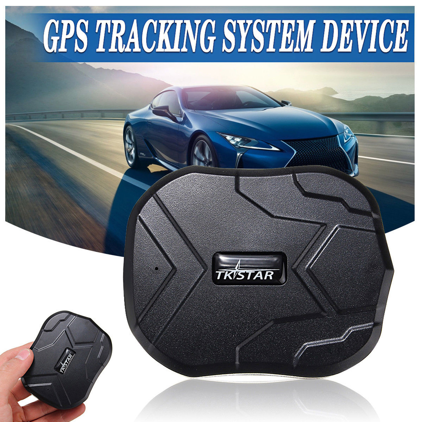 TK905 GPS Car Tracking Device Real Time Powerful Magnet Vehicle Tracker