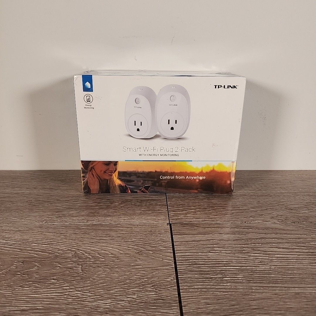 TP-Link Kasa Smart Wi-Fi Plug 2 Pack w/ Energy Monitoring HS 110 New in Box