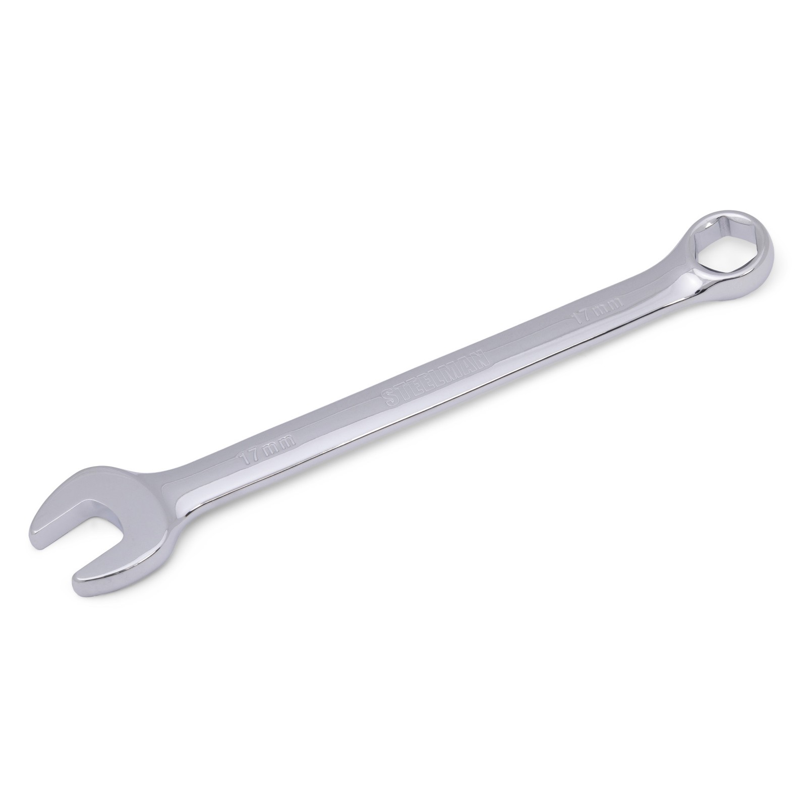 STEELMAN 17mm Combination Wrench with 6-Point Box End, 78342
