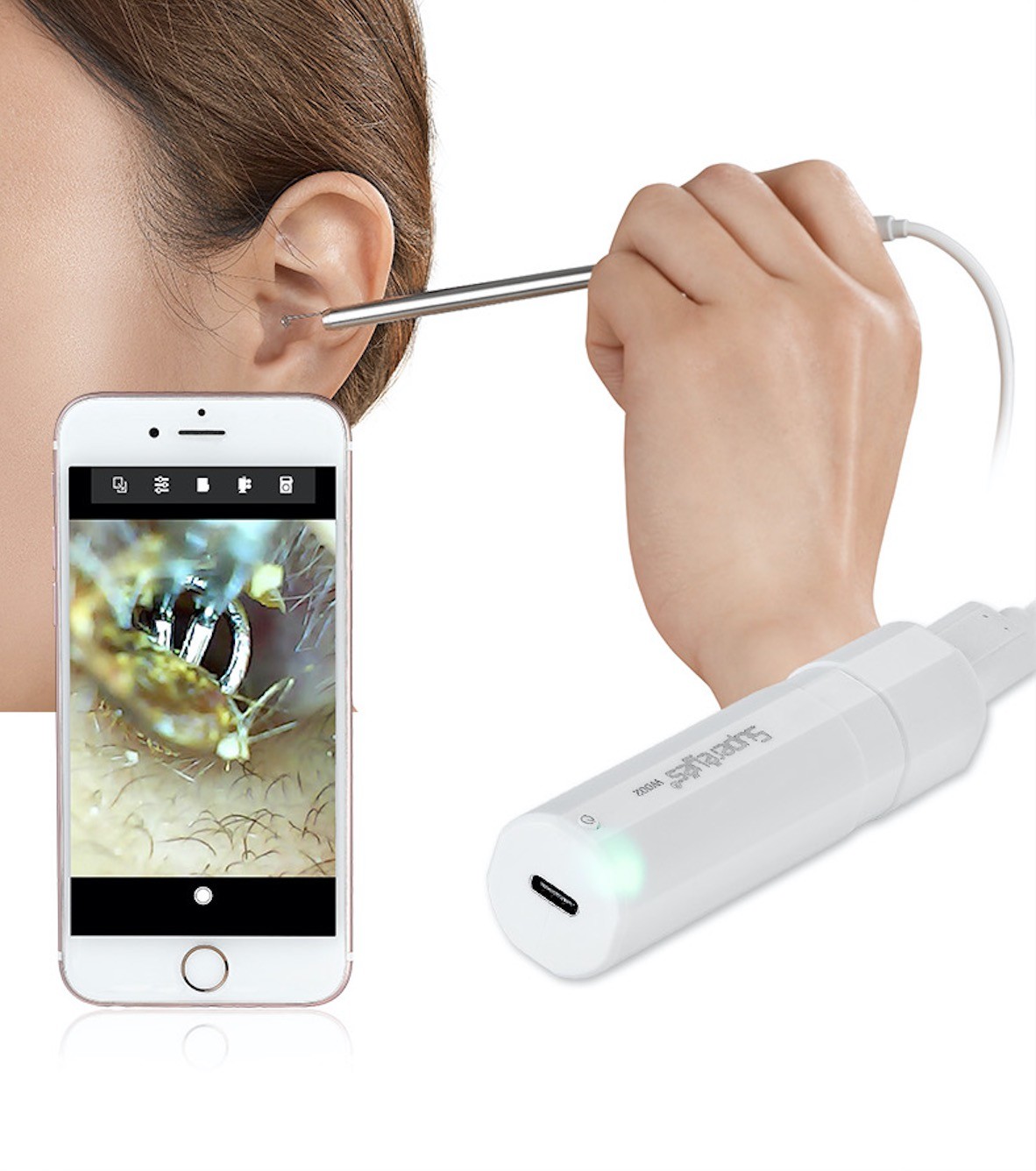 Supereyes W002 WiFi-box Connect USB Video device to Smartphone iOS/Android