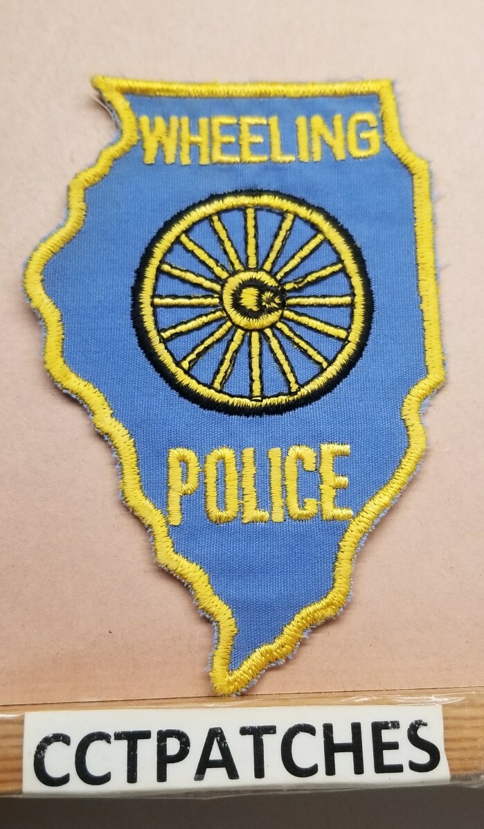 WHEELING, ILLINOIS POLICE SHOULDER PATCH IL
