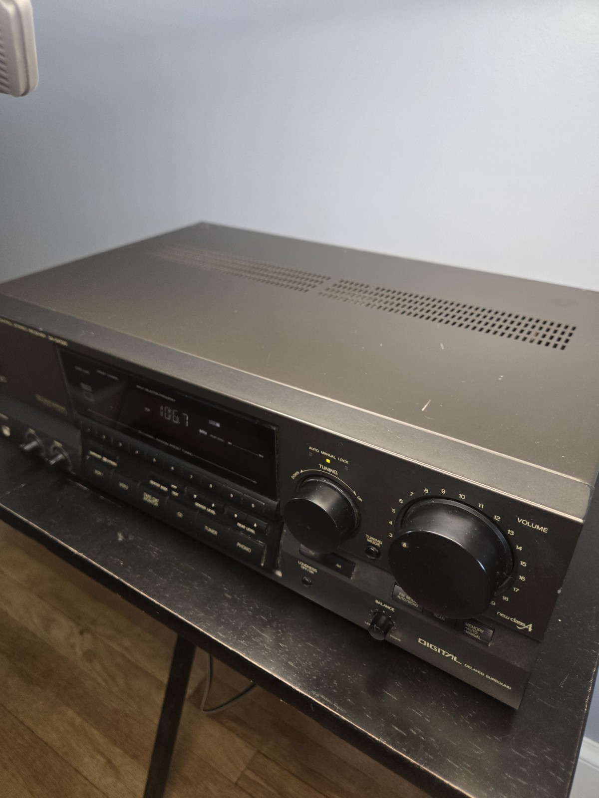 Technics SA-GX330 AV Control Stereo/VCR/CD/PHONO Receiver. READ
