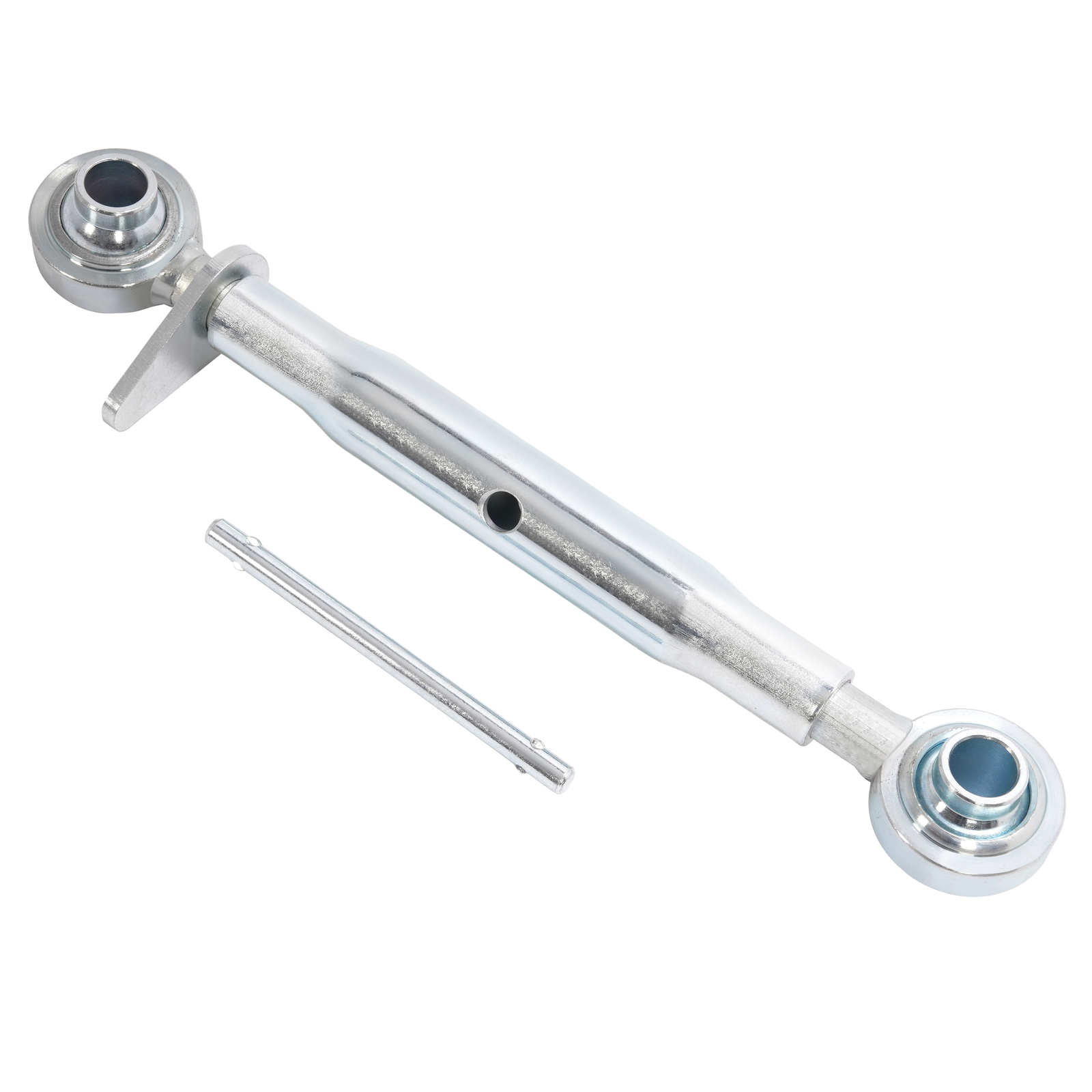 Adjustable Galvanized 3-Point Hitch Top Link For Category 1 Tractors 15" Body