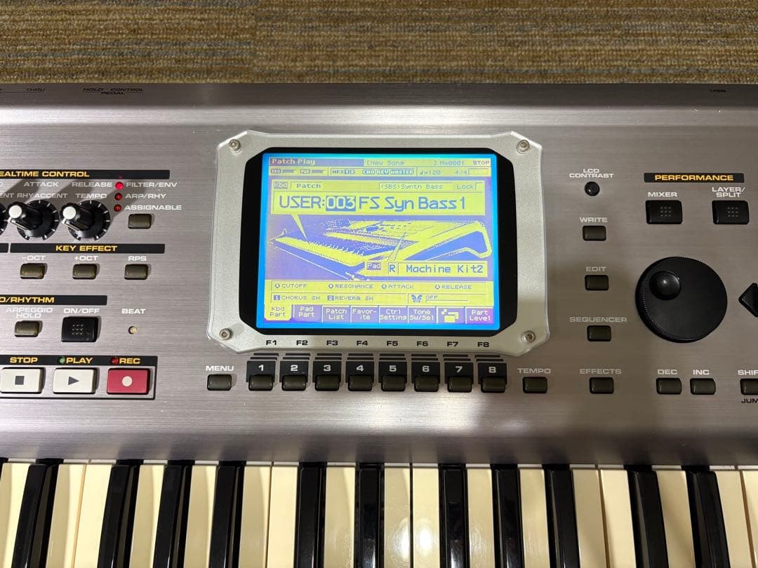 Roland Fantom-S 61-Keys Workstation Keyboard Test Completed