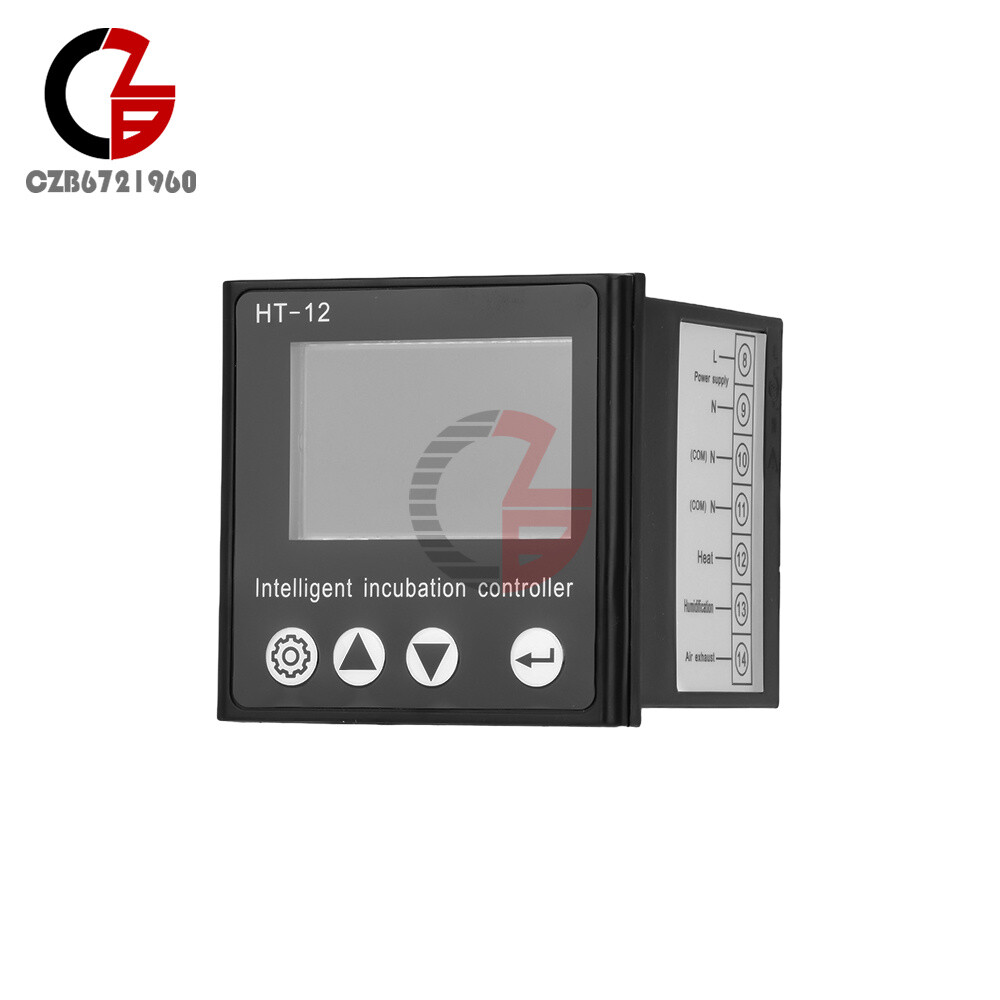 HT-12 LCD Temperature Humidity Controller Smart Incubator Temperature Controller