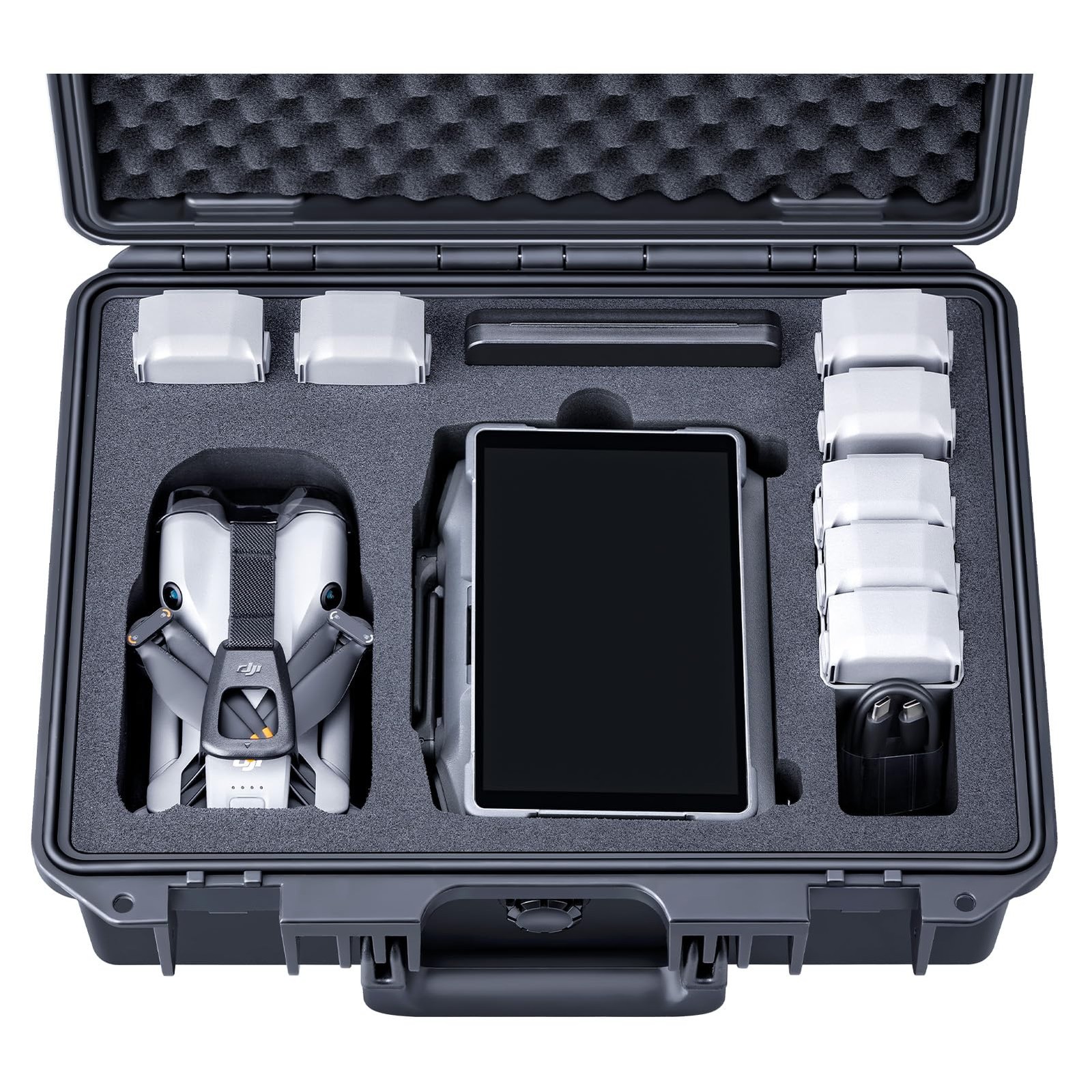 Lykus Titan MM520 Waterproof Hard Case for DJI Mini 5 Pro and DJI RC Pro 2, S...