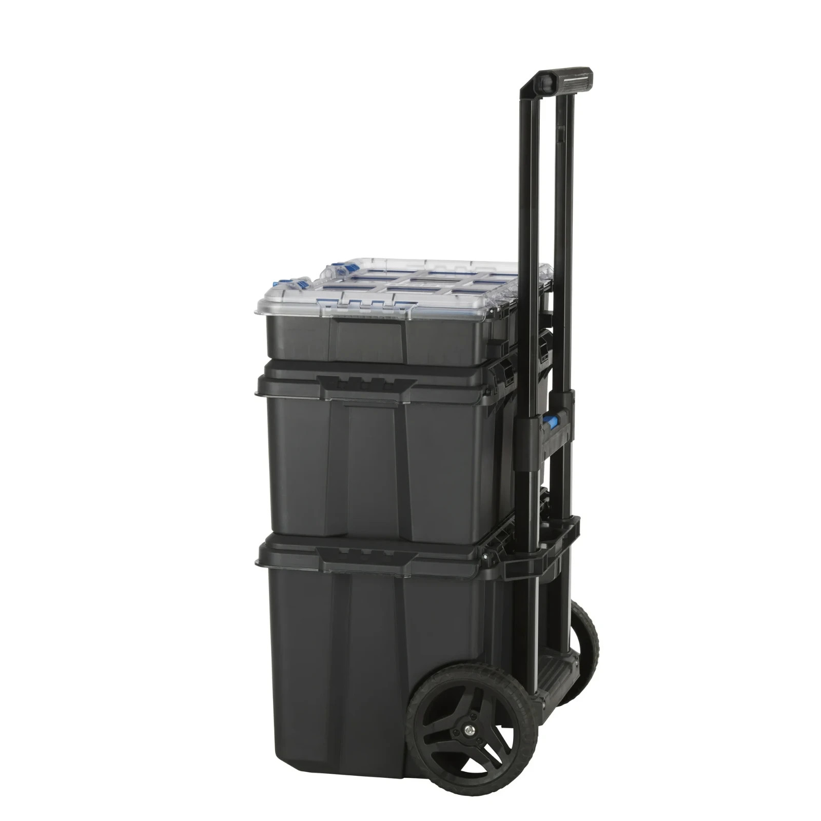 HART Stack System, Mobile Tool Storage and Organization, Black & Blue