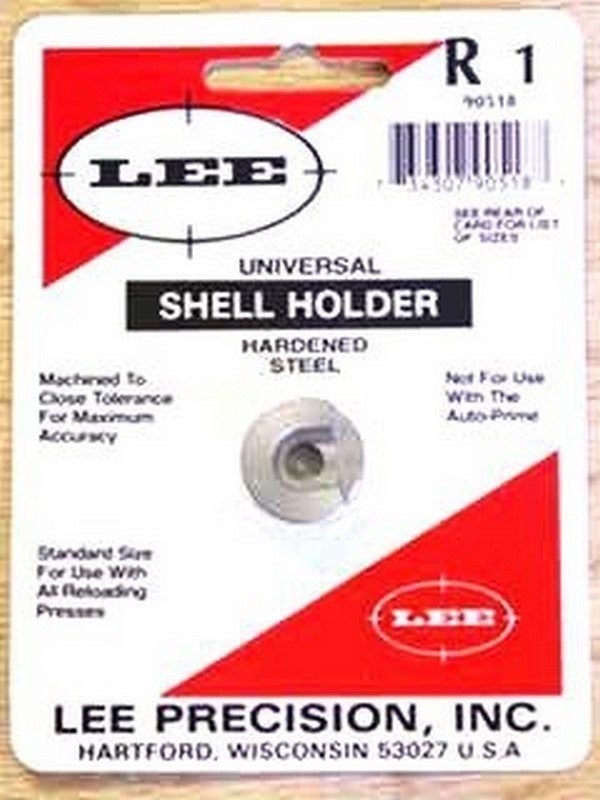 Lee Reloading Universal Shell Holder #1 38 S&W 38 Special 357 Magnum 90518