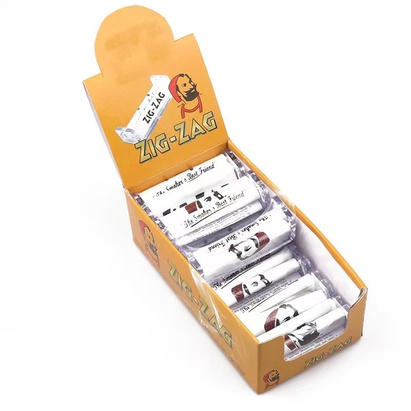 Zig-Zag 70mm Plastic Cigarette Rolling Machine Hand Roller Maker