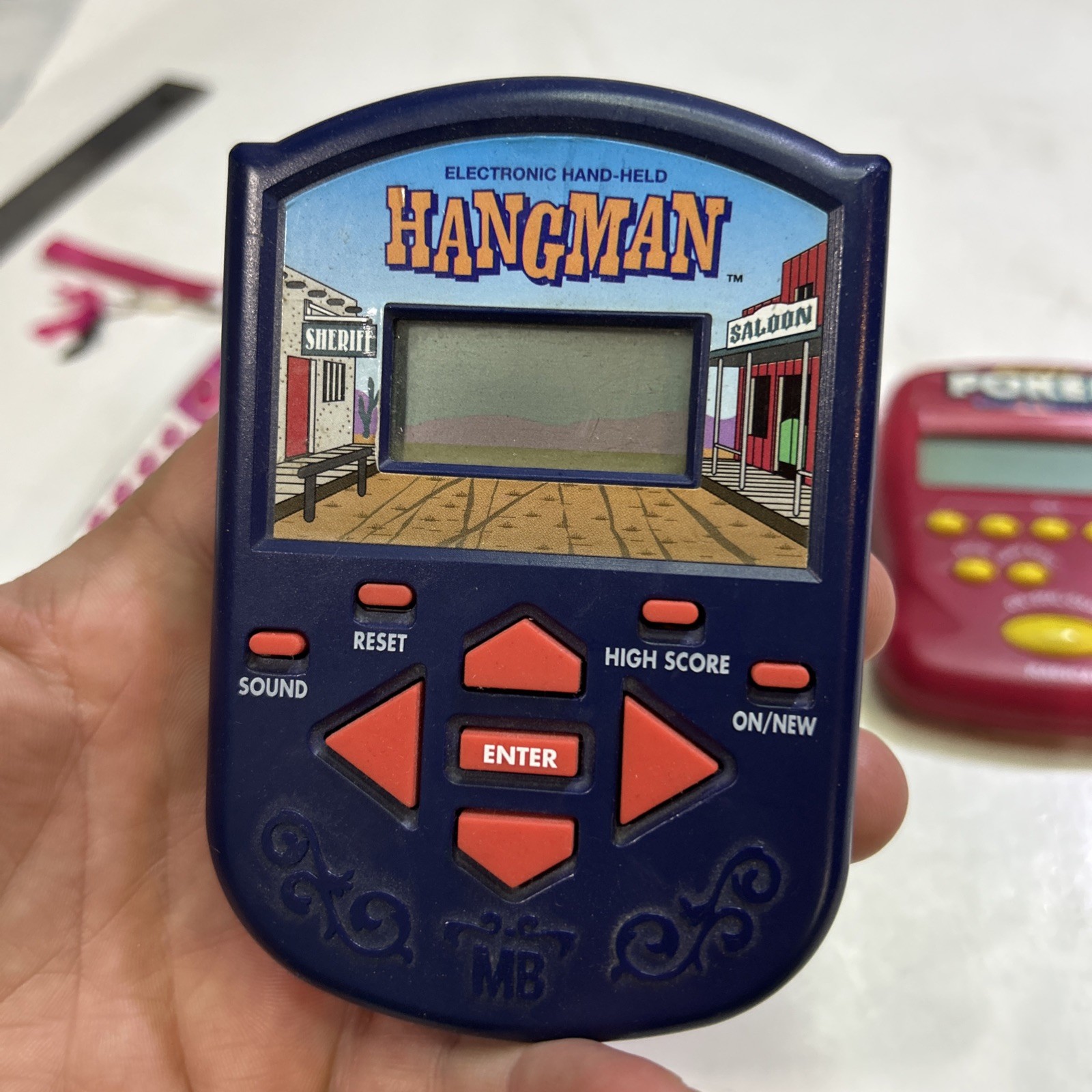 Handheld Games Barbie Hangman Poker All Work 3 Pack Bundle