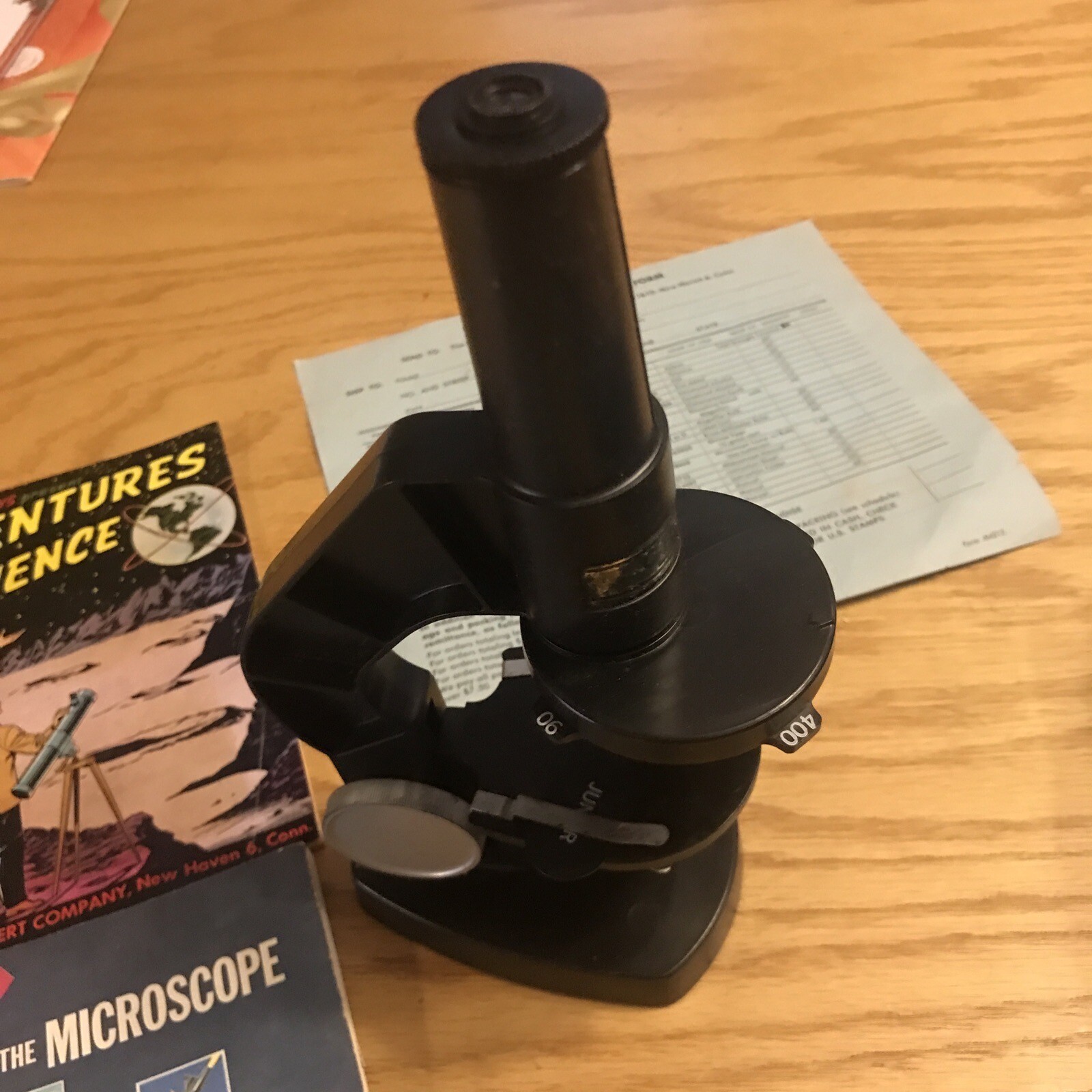 Gilbert Microscope and Lab Set - Original Metal Case, Microscope, Booklets 13022