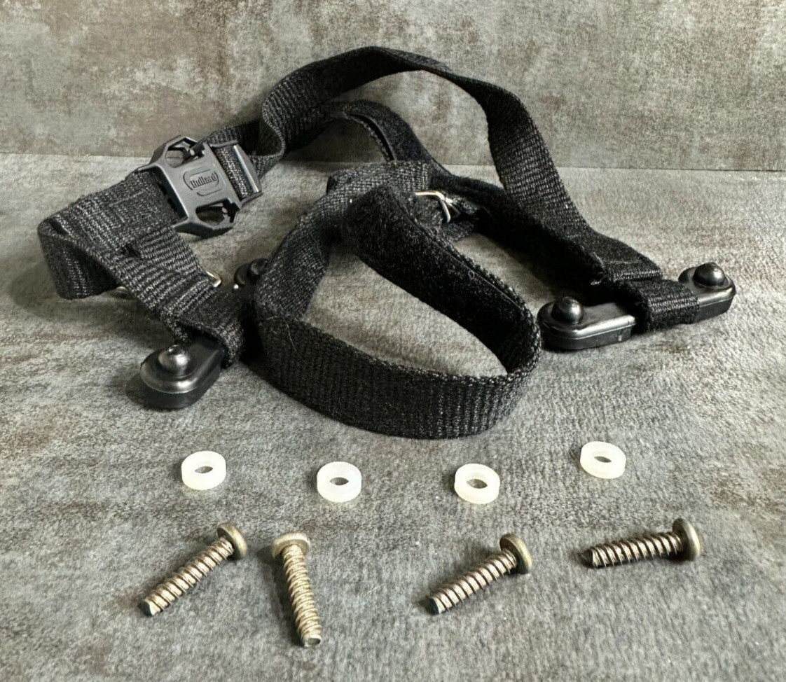 Bullard R172, USRX Fire Helmet Black Nomex 3-Point Chinstrap with Quick Release.