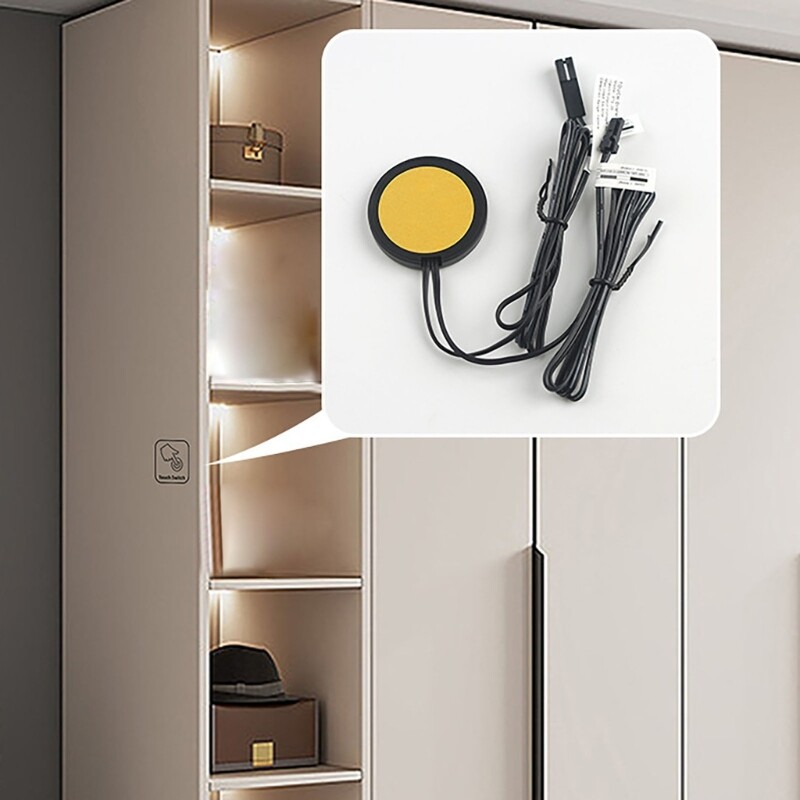 Cabinet Lighting Control Touch Induction Switches PC Switches for Homes & Office