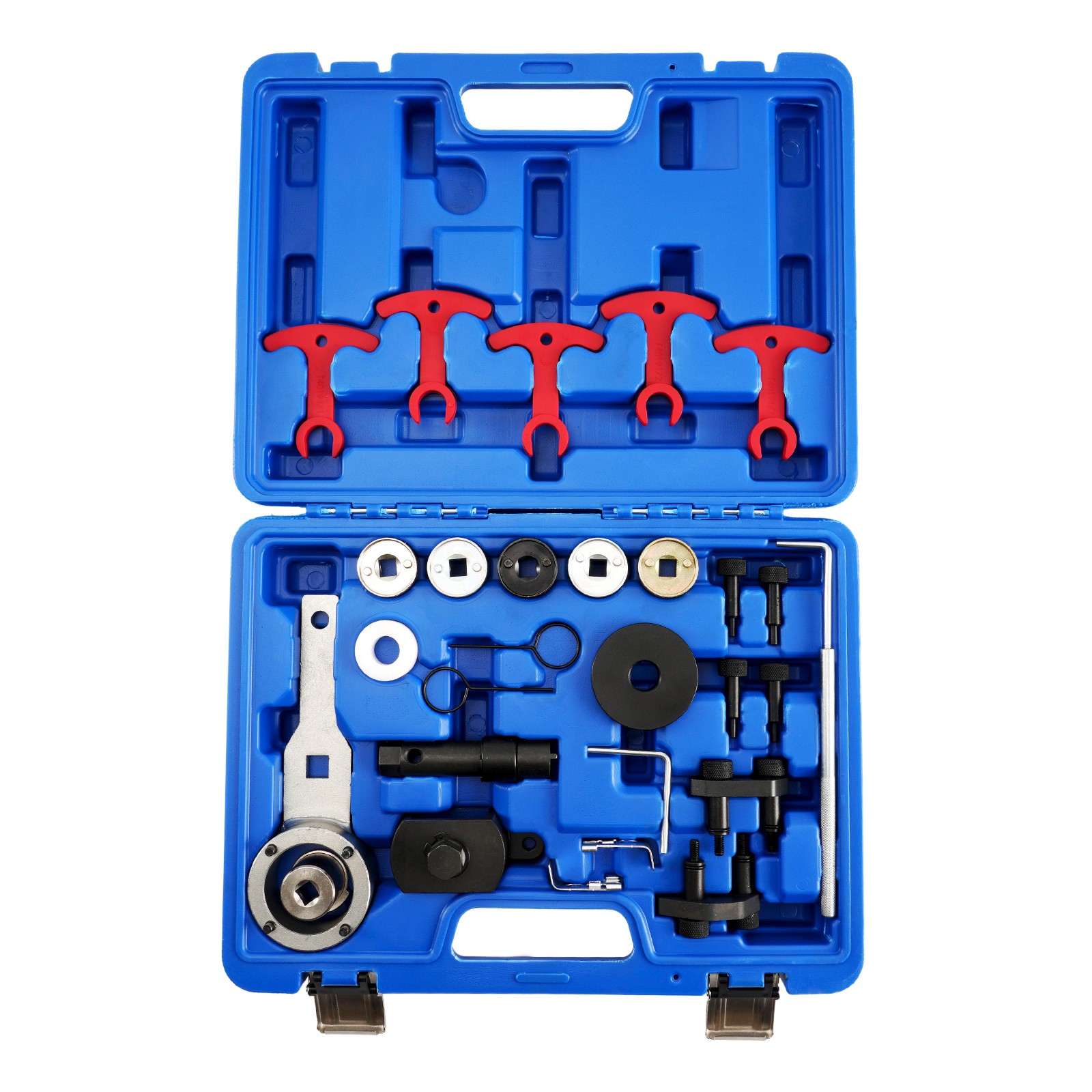 Engine Timing Tool Kit Camshaft Locking Tool XC4111C 23pc for Audi VW Blue Box
