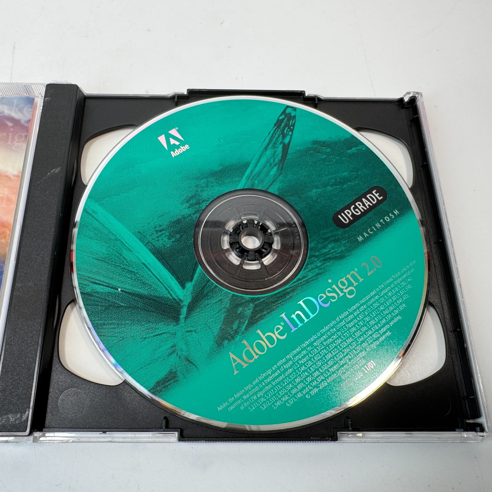 Adobe InDesign 2.0 Upgrade CD w/ Serial Number Macintosh