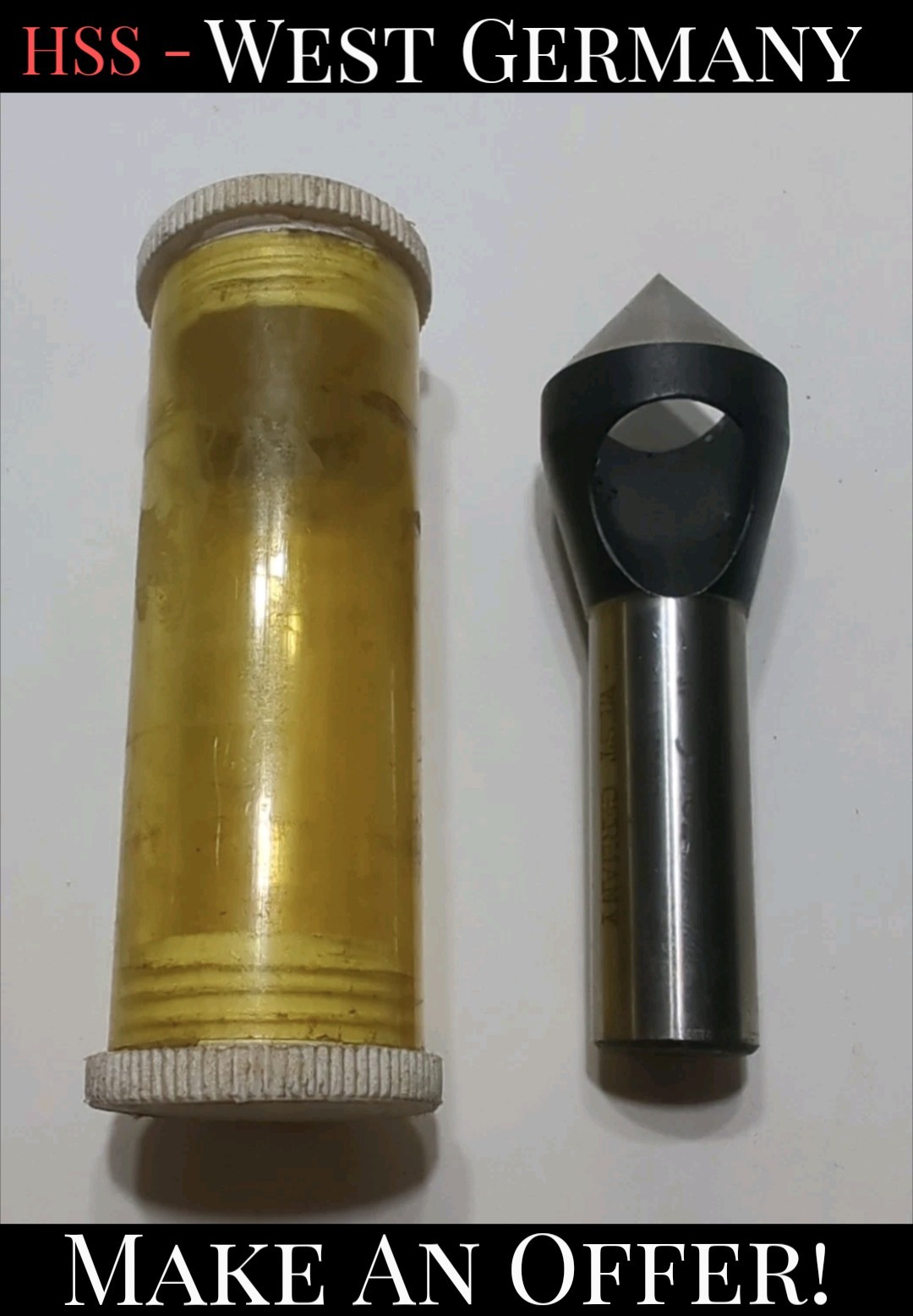✨Used✨ Countersink & Debur Tool By HSS - West Germany - N°3 82°