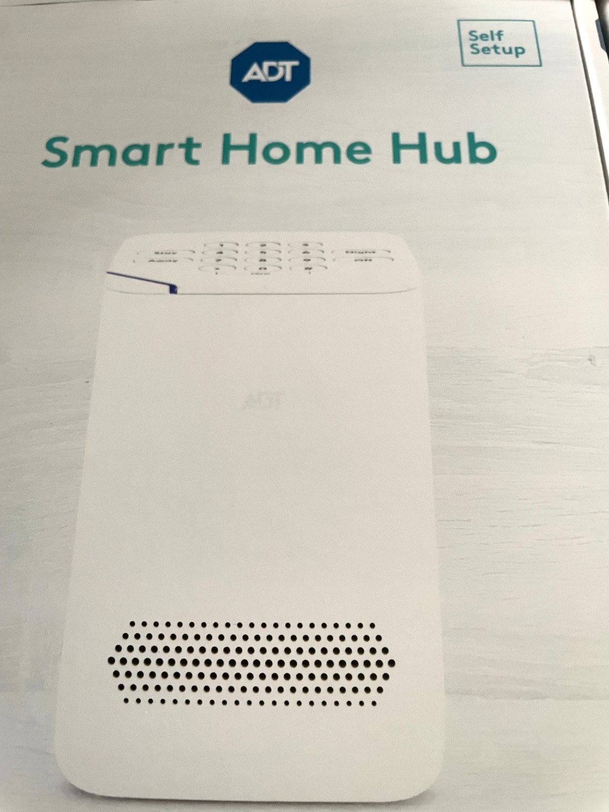 ADT+ Self Setup Alarm System + Door/Window and Motion Sensor + KEYPAD !