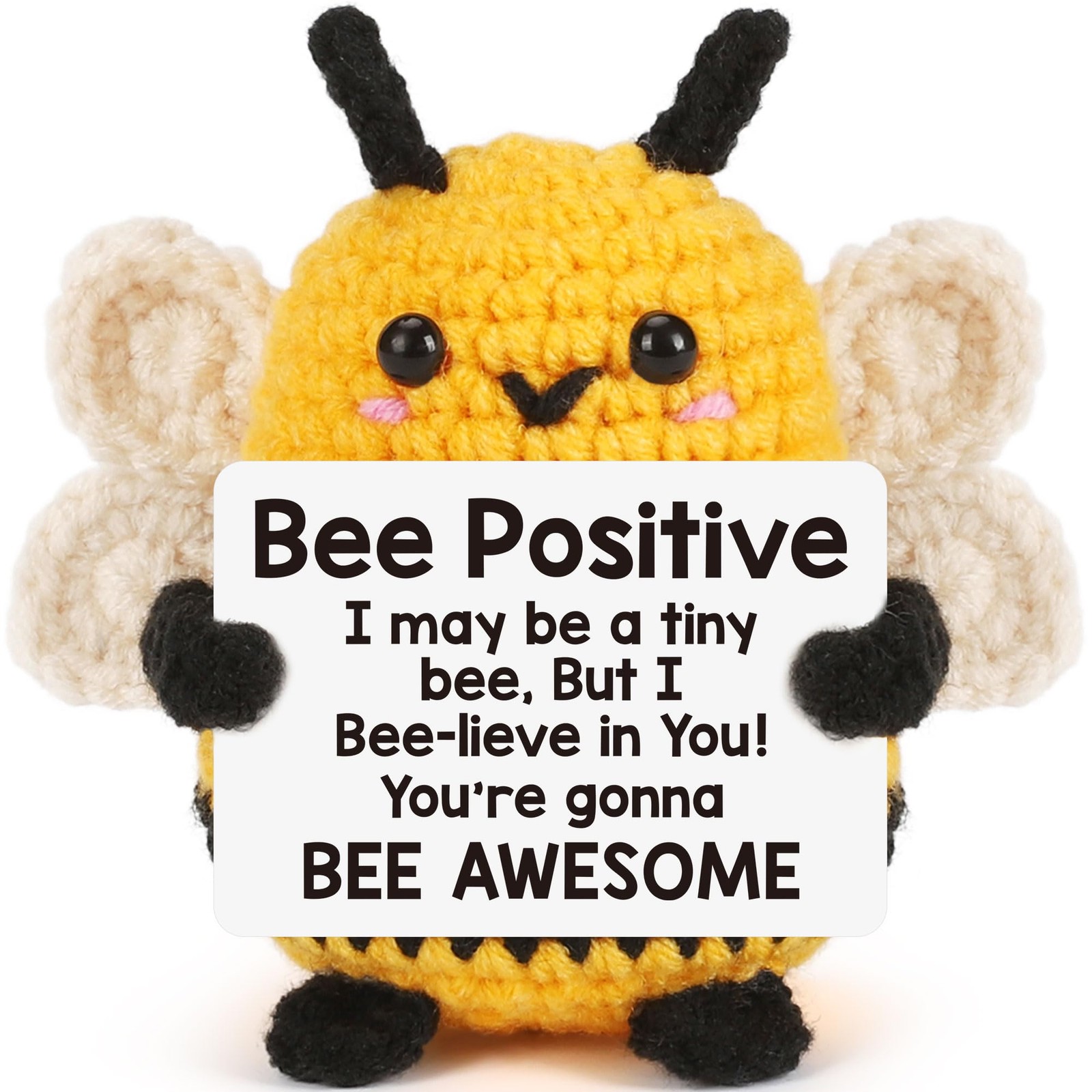 Bee Positive Cute Graduation Gift 2026 Teens Girls Boys Men Women Room Decor