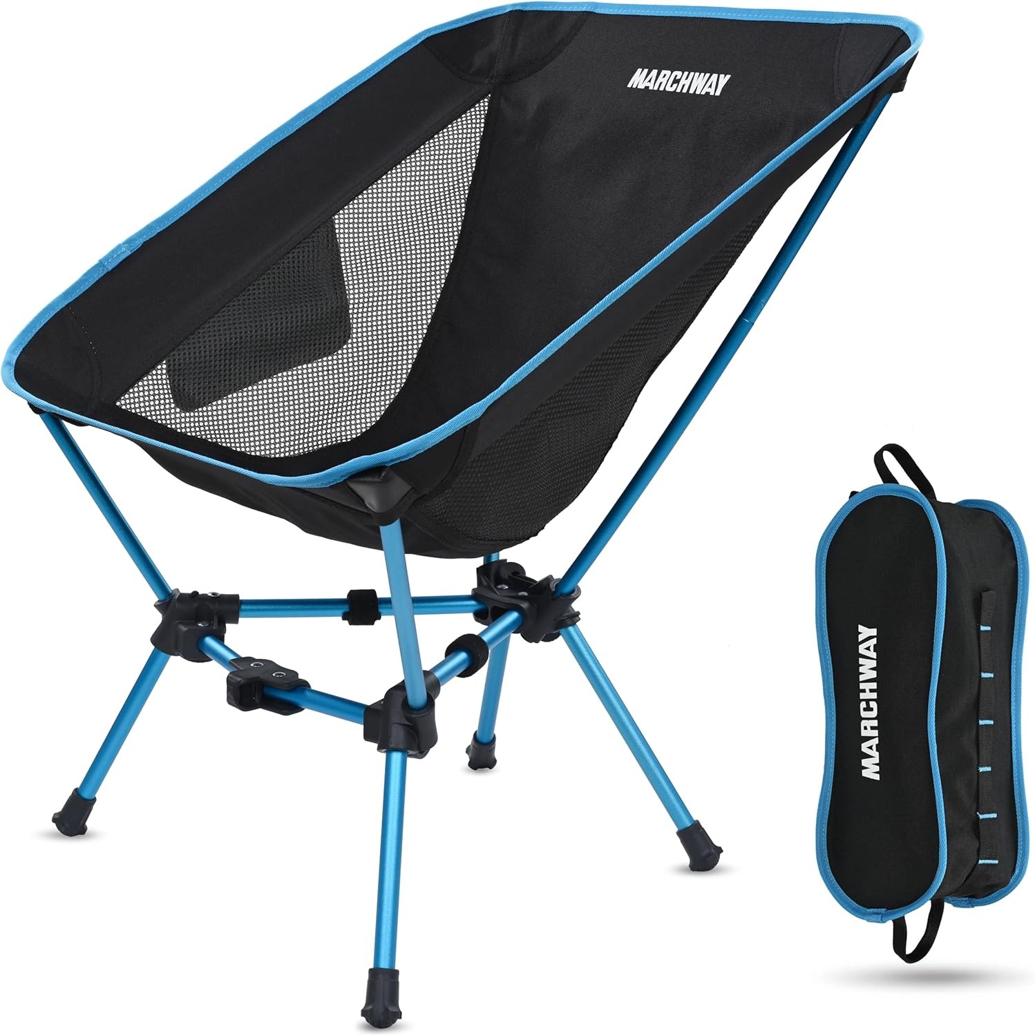 Lightweight Folding Camping Chair, Portable Foldable Compact for Outdoor Camp