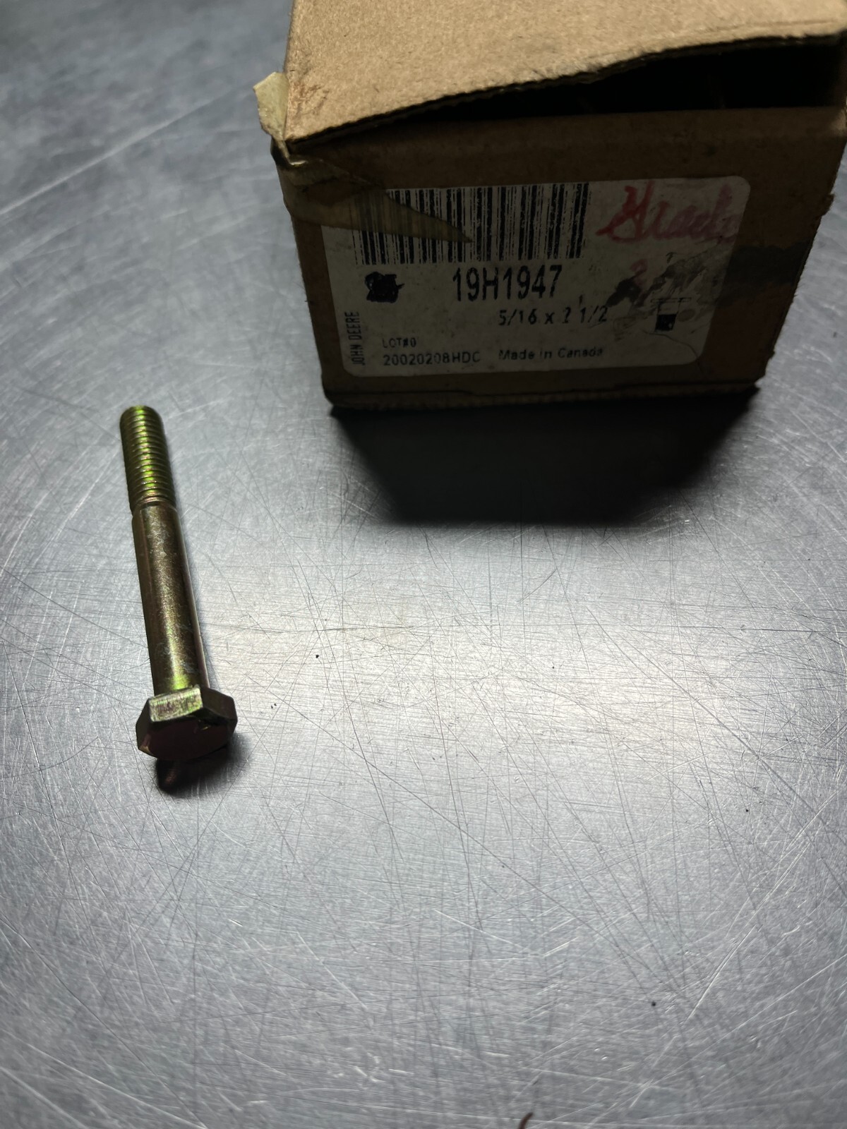 19H1947 Genuine OEM John Deere BOLT