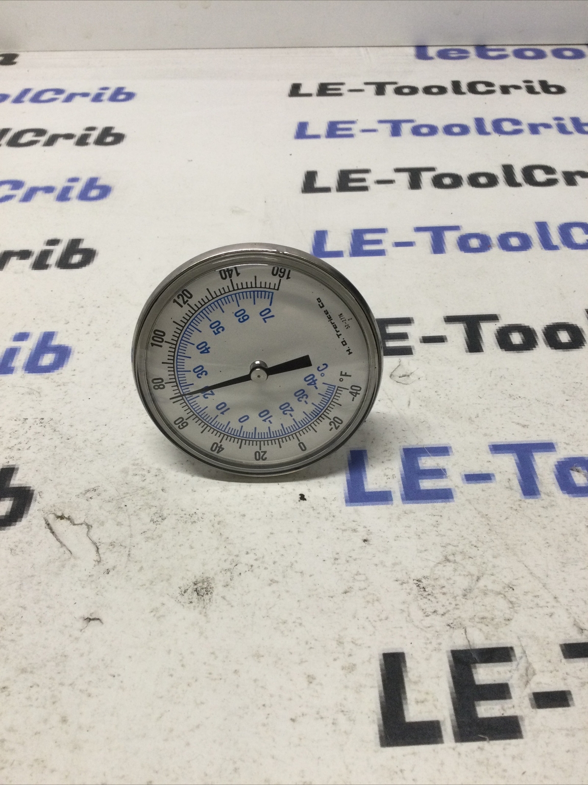 Trerice Bimetal Thermometer 3" Dial 1/2 NPT -40 160 Fahrenheit B831X0402 K-219