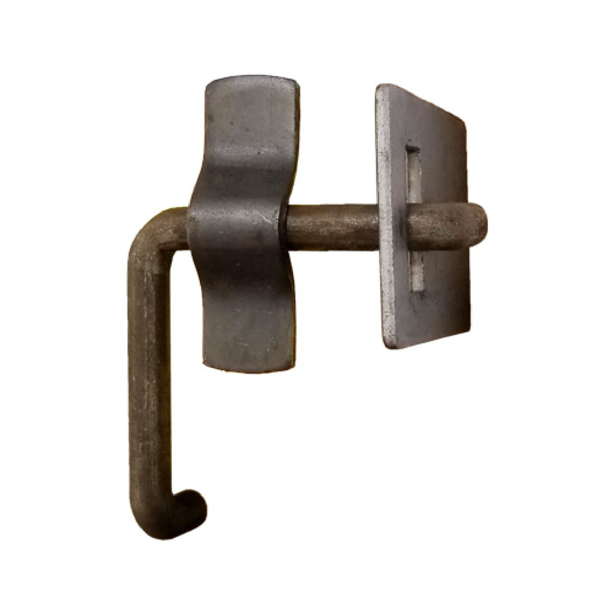 3 1/2" Gate Latch with Bracket &Door Keeper Cold Rolled Weld On Bracket