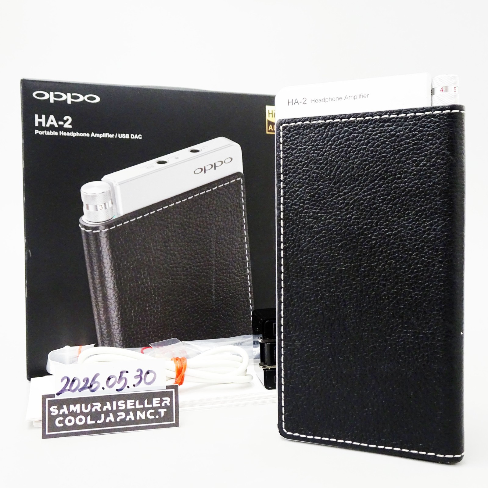 OPPO HA2 HA-2 Portable Headphone Amplifier USB DAC High Resolution Sound Source