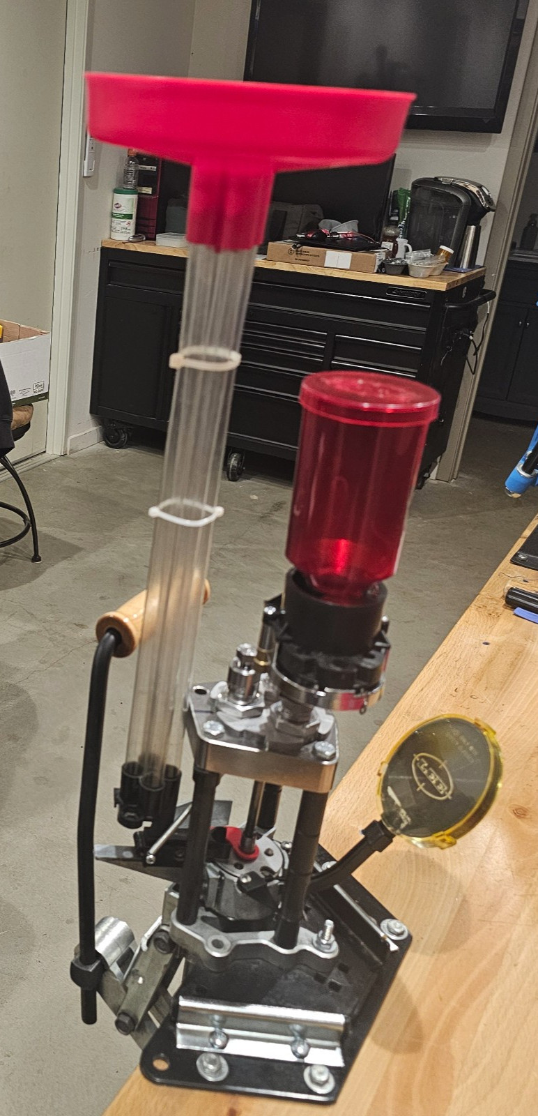 LEE PRECISION PRO 1000 380, 223, 300acc Progressive Reloading Press (NEW STYLE)
