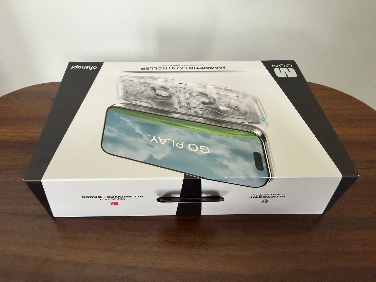Ohsnap! MCON MagSafe Controller CLEAR Kickstarter Exclusive Color - UNOPENED