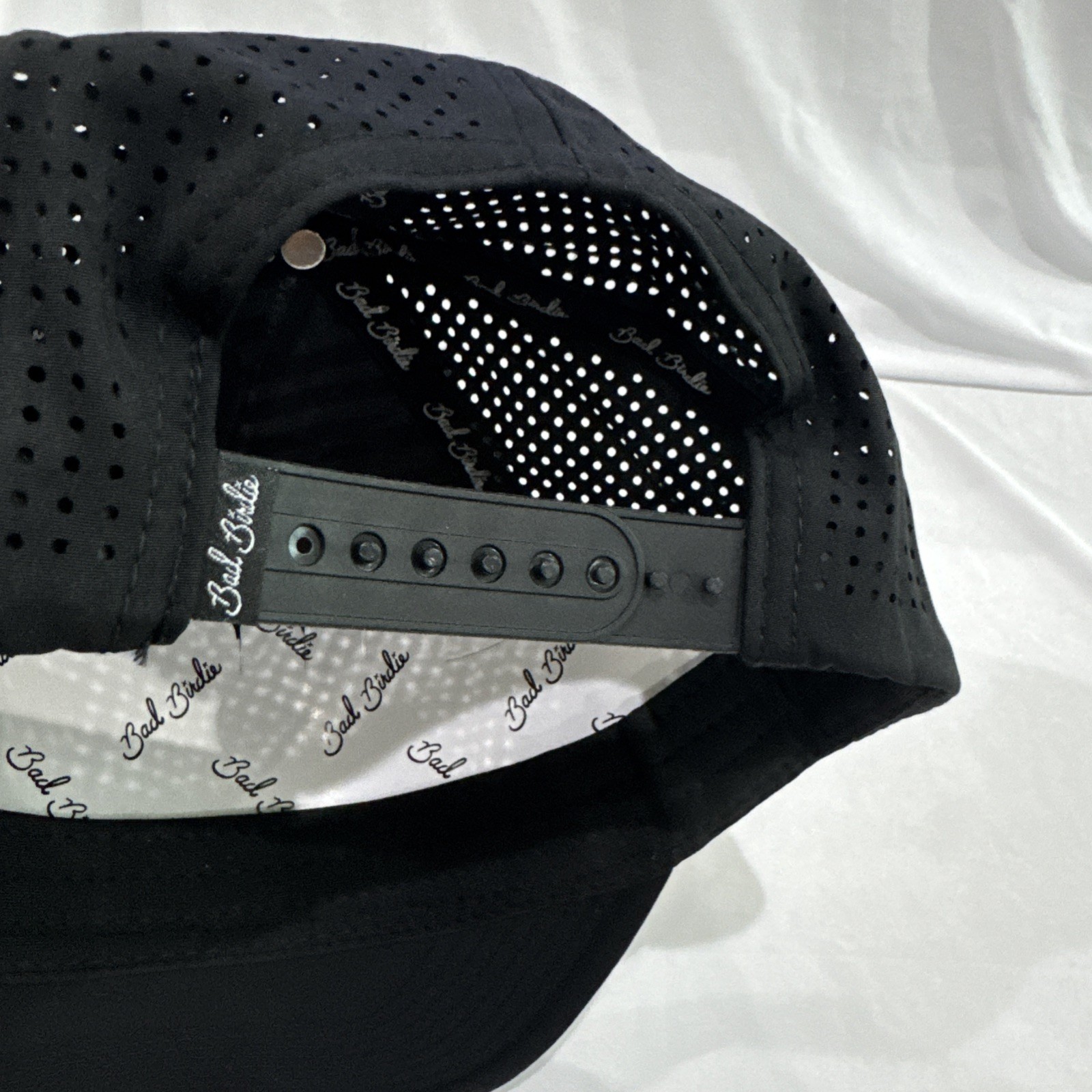 BAD BIRDIE “Block Hat” SnapBack Cap. Black And White. NWT