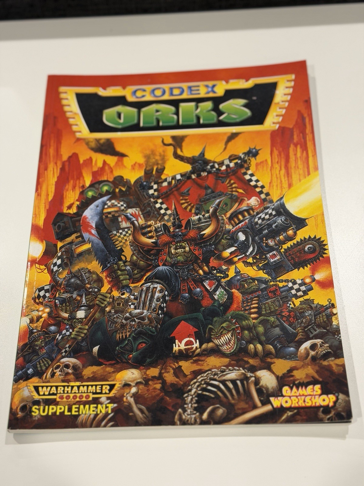 Games Workshop Warhammer 40k Space Orks Codex 2nd Edition 1994 USED RARE OOP