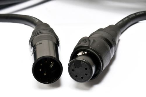 Elation STR566 5-Pin DMX IP65 Seetronic Cable, 25 ft