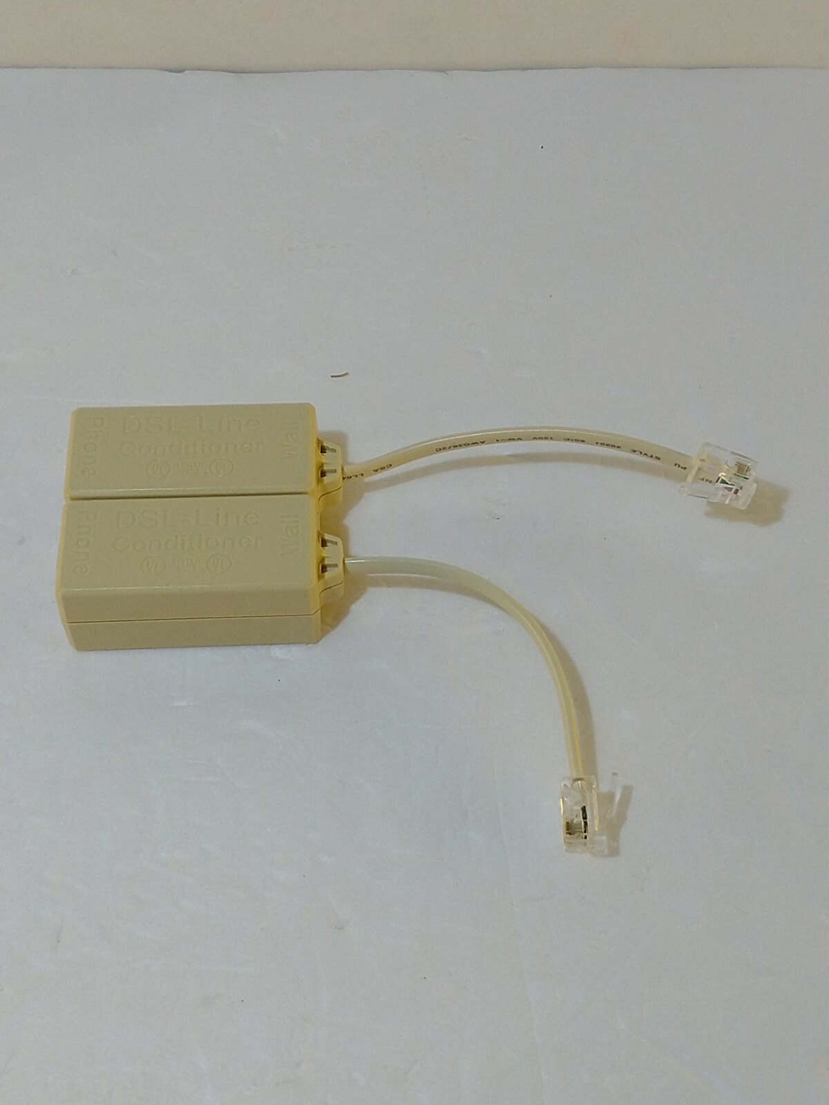 1 DSL/2 Single Line Wall-Mount Filter w/ (2) 2C Single Line DSL-LINE Conditioner