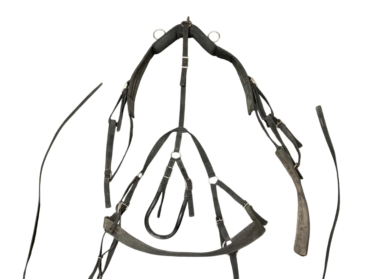 Nylon Driving Harness Pony Black