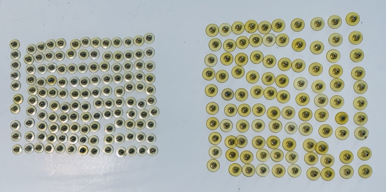 Total 230 Bullet Clutch Earring Backs; QTY 130-1/2” (13MM) & QTY 100-5/8” (16MM)